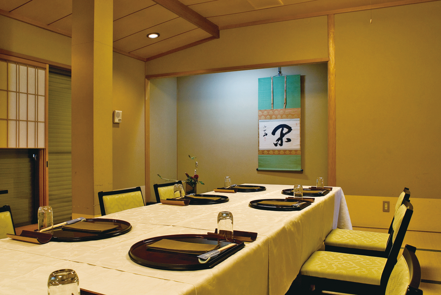 たまゆら店で黄綬褒章受章記念特別料理（9月より期間限定）